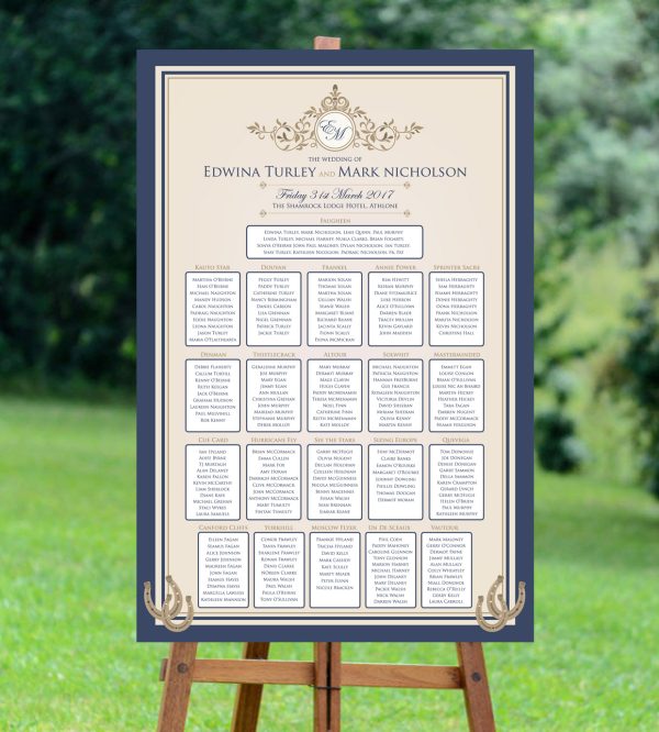 Classic Romance Seating Plan - Image 2