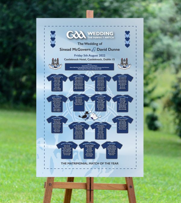 GAA Love Seating Plan