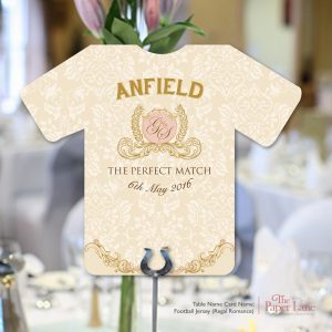 Football Jersey (Regal Romance) Table Name