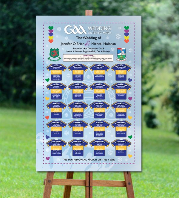 GAA Love Seating Plan - Image 3
