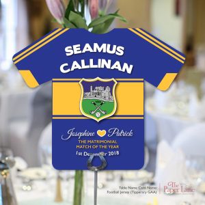 Football Jersey (Tipperary GAA) Table Name