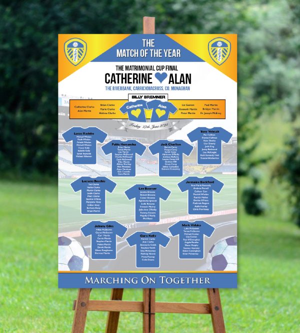 Leeds United Seating Plan