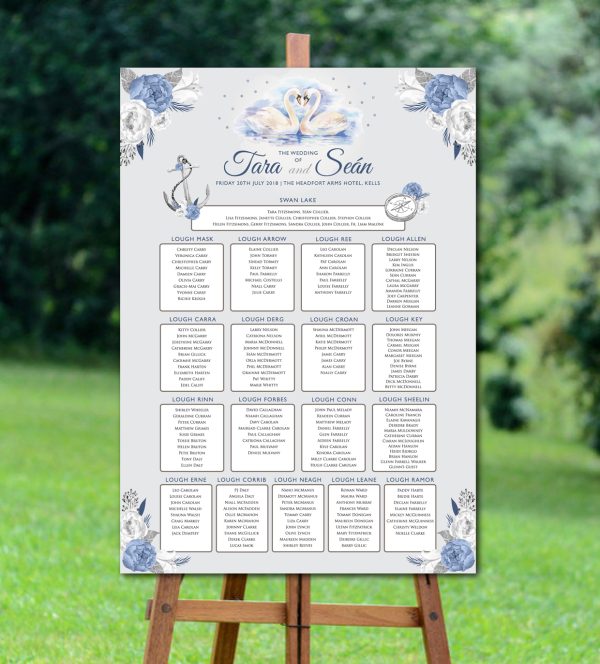 Swan Lake Seating Plan