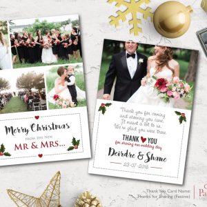 Thanks for Sharing Festive Thank You Postcard