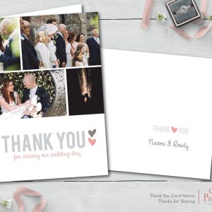 Thanks for Sharing A6 Thank You Card