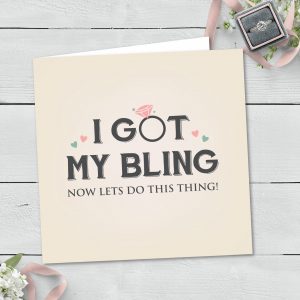 I Got My Bling Greeting Card (041)