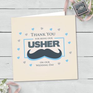 Usher Thank You Card (021)