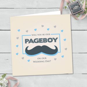 Will You Be Our Pageboy Greeting Card (048)