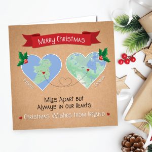 Miles Apart (Ireland & Canada) Christmas Card