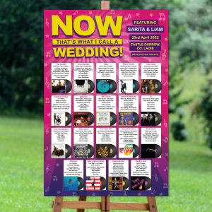 Now Thats What I Call a Wedding Seating Plan