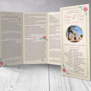 Come Fly with Us Order of Service Booklet