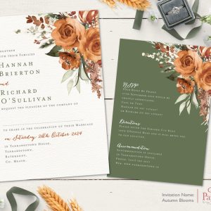 Floral Invitations