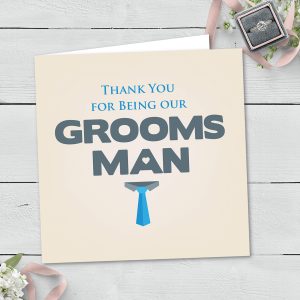 Groomsman Thank You Card (024)