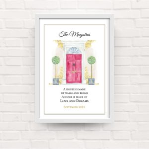 Front Door Family Print (Love & Dreams)