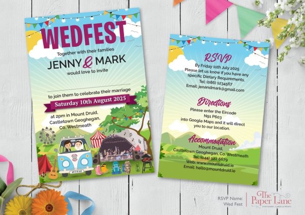 Wed Fest Invitation