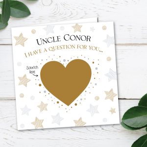 Personalised Scratch Off Godfather Card