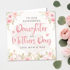 Mothers Day Daughter Greeting Card