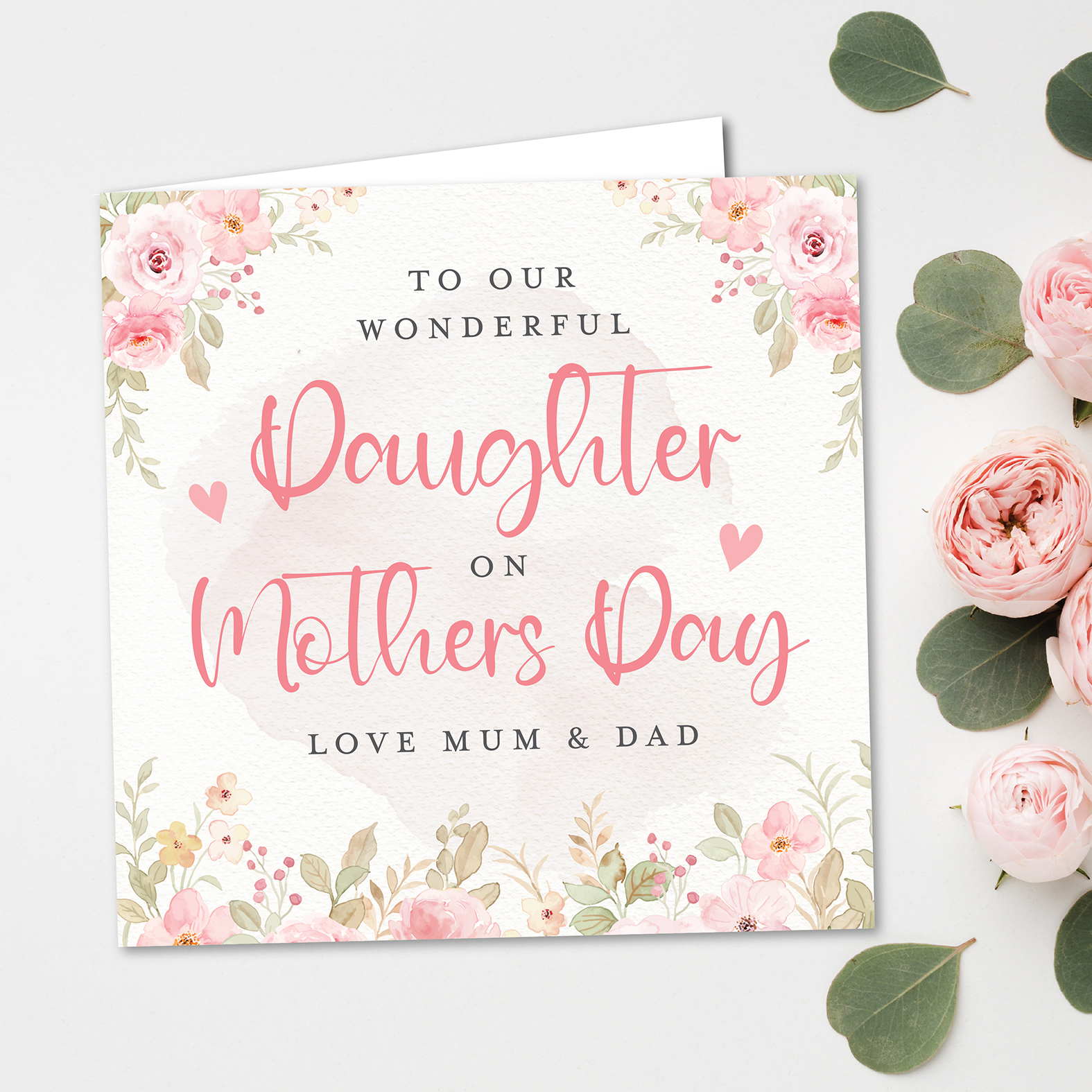 Mothers Day Daughter Greeting Card