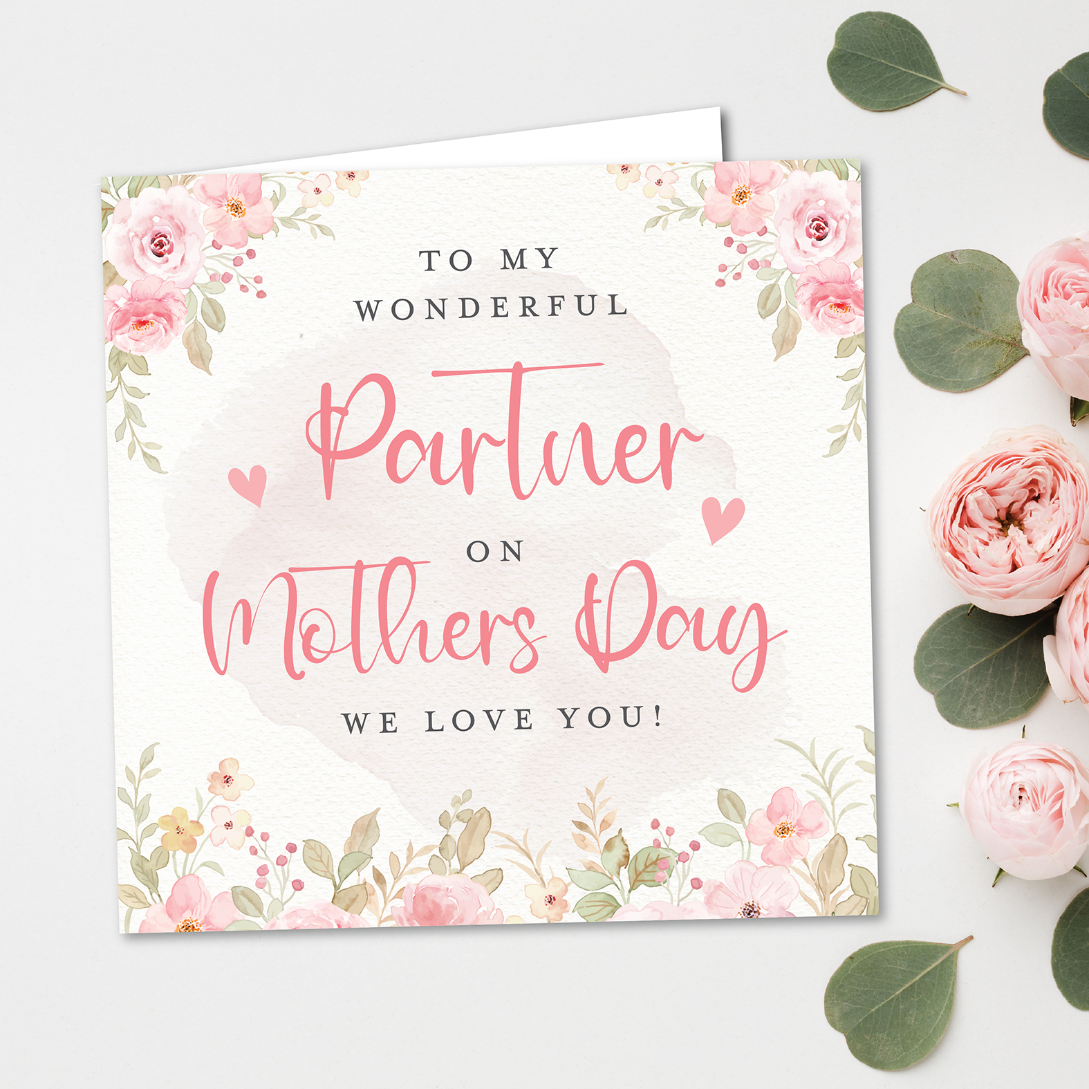 Mothers Day Partner Greeting Card