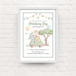 Christening Framed Print - Unisex