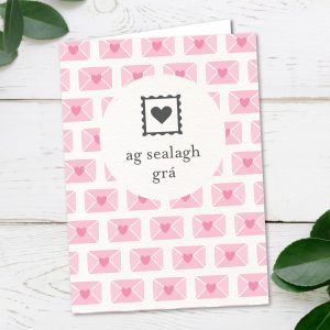 Irish Sending Love Greeting Card