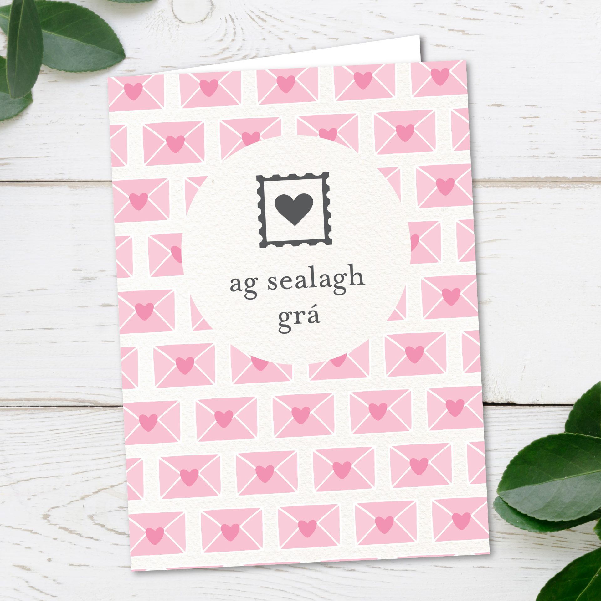 Irish Sending Love Greeting Card